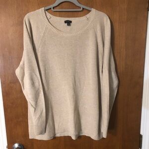 Talbots Cream Sweater Size L